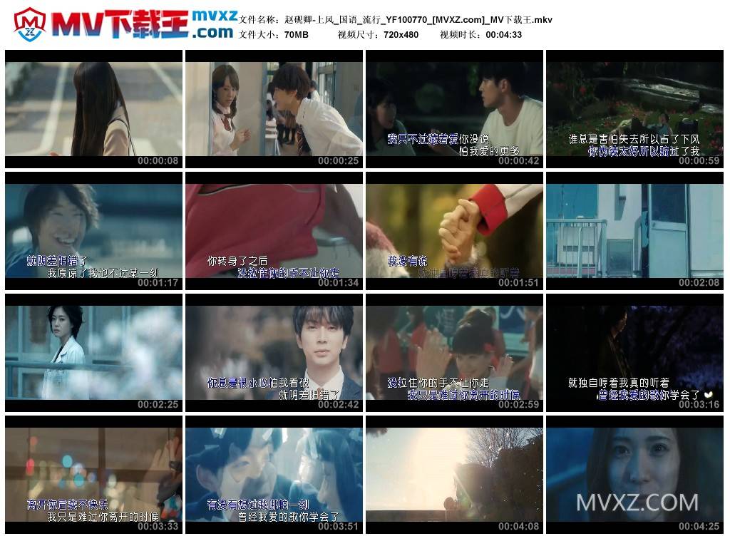赵砚卿-上风_国语_流行_YF100770